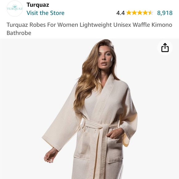 Waffle Robe - Picture 2 of 3